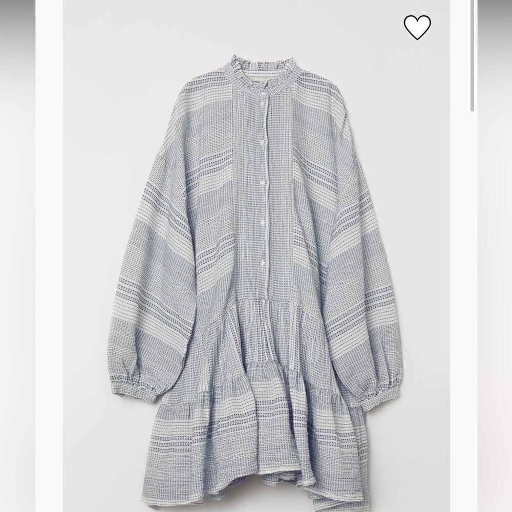 H&M Wide-cut Flounced Tunic